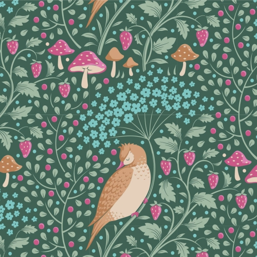 Tilda Patchwork Stoff Baumwolle - Hibernation - Sleepybird-Lafayette